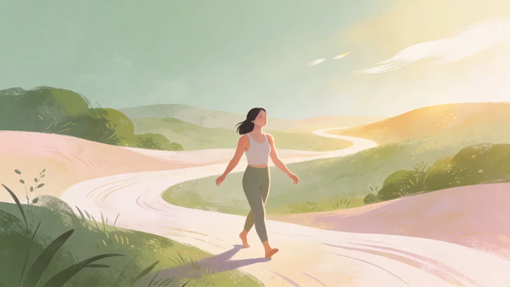 gentle wellness illustration